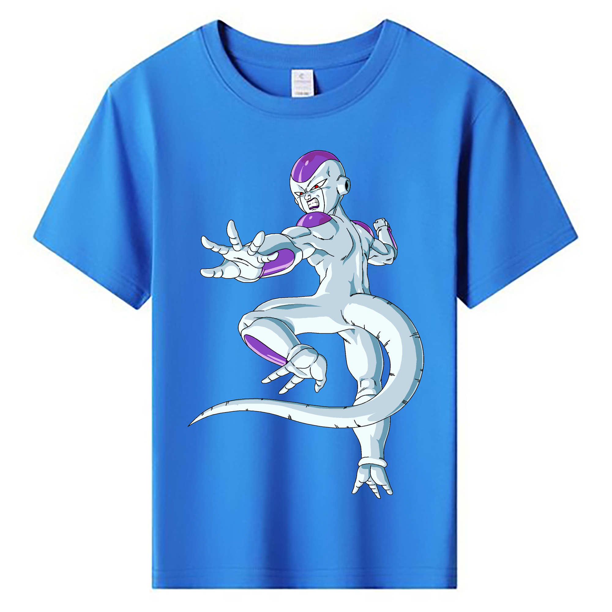 （画像用） ドラゴンボール フリーザ DRAGON BALL Frieza 綿100％キッズTシャツ（フロントプリント）